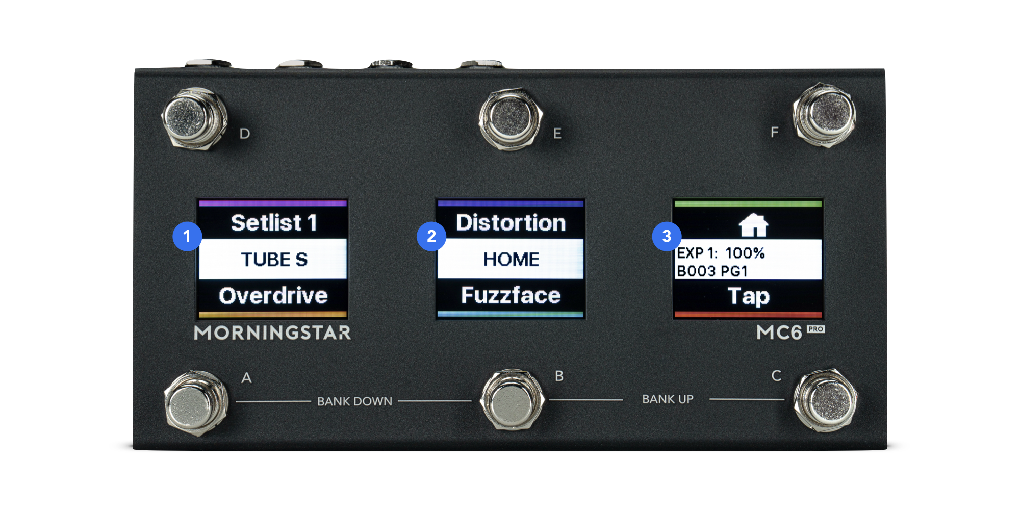 MC6 PRO Front Panel